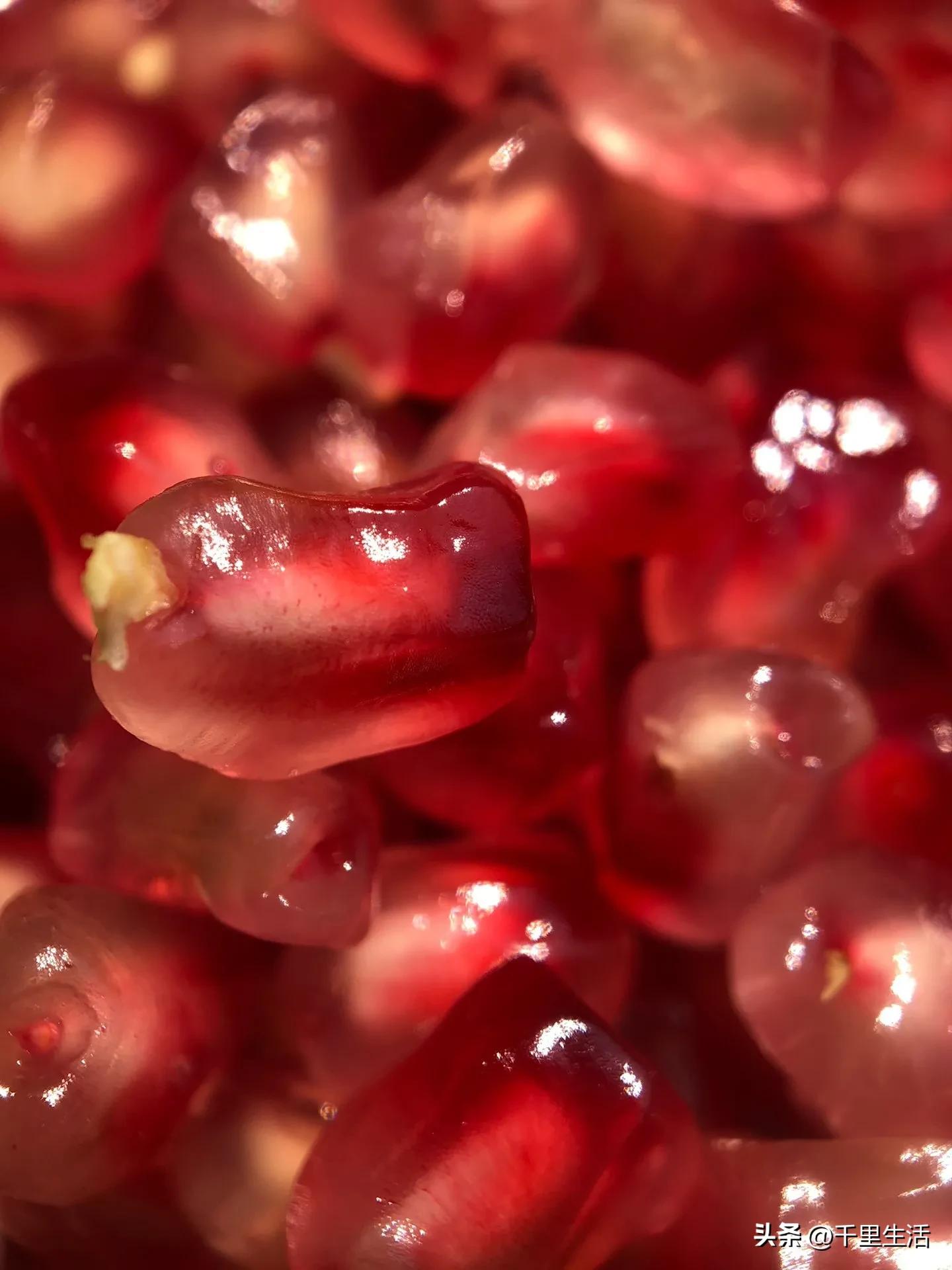 突尼斯软籽石榴超级好吃,突尼斯软籽石榴不用吐籽就能吃