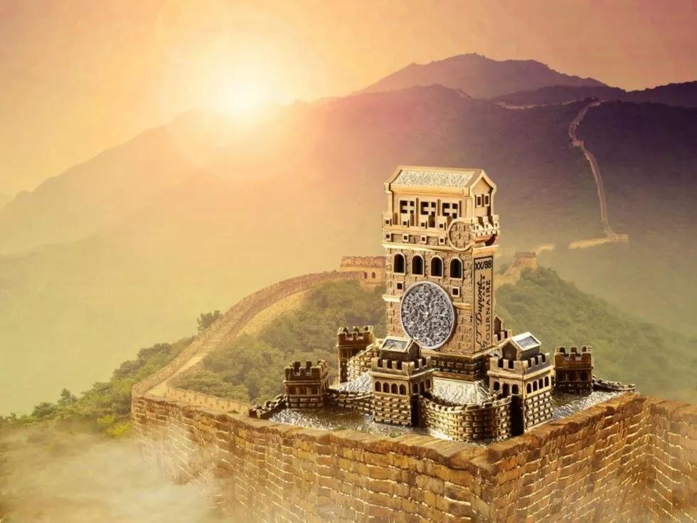 2015年都彭限量版打火机中国的长城GREATWALLOFCHINA