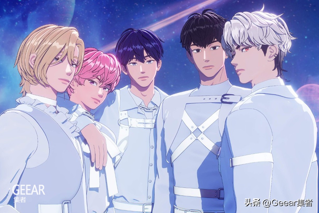 撕漫男韩国男团,撕漫男主走进现实