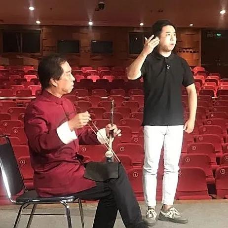 天津京剧名家表演,京剧父子同台