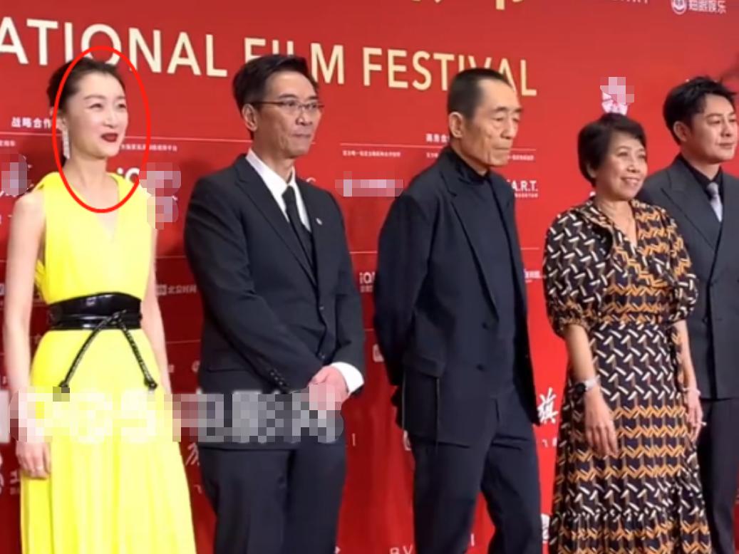 胡先煦张子枫赵小棠演的电影,北影节开幕式红毯陈都灵