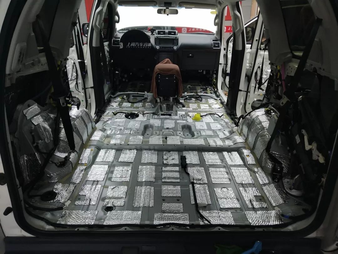 汽车隔音降噪测试丰田霸道,丰田霸道隔音