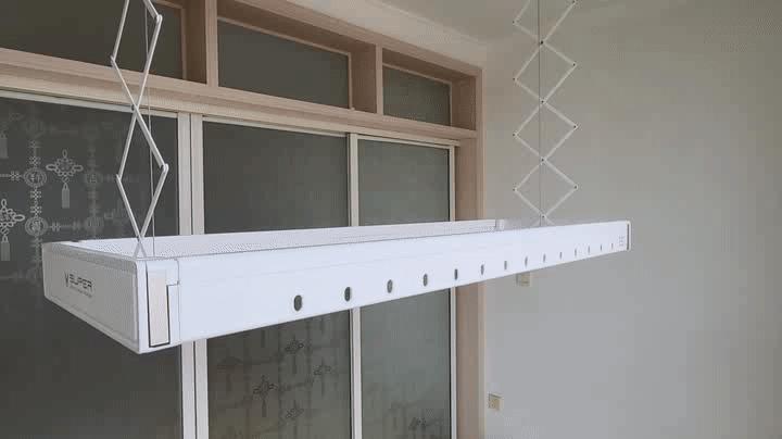 智能晾衣架烘干功能测评,云米smarts晾衣架