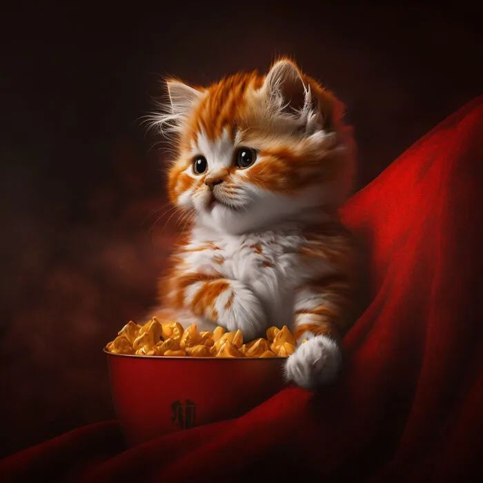 ai绘画猫咪拟人教程,ai绘画萌猫