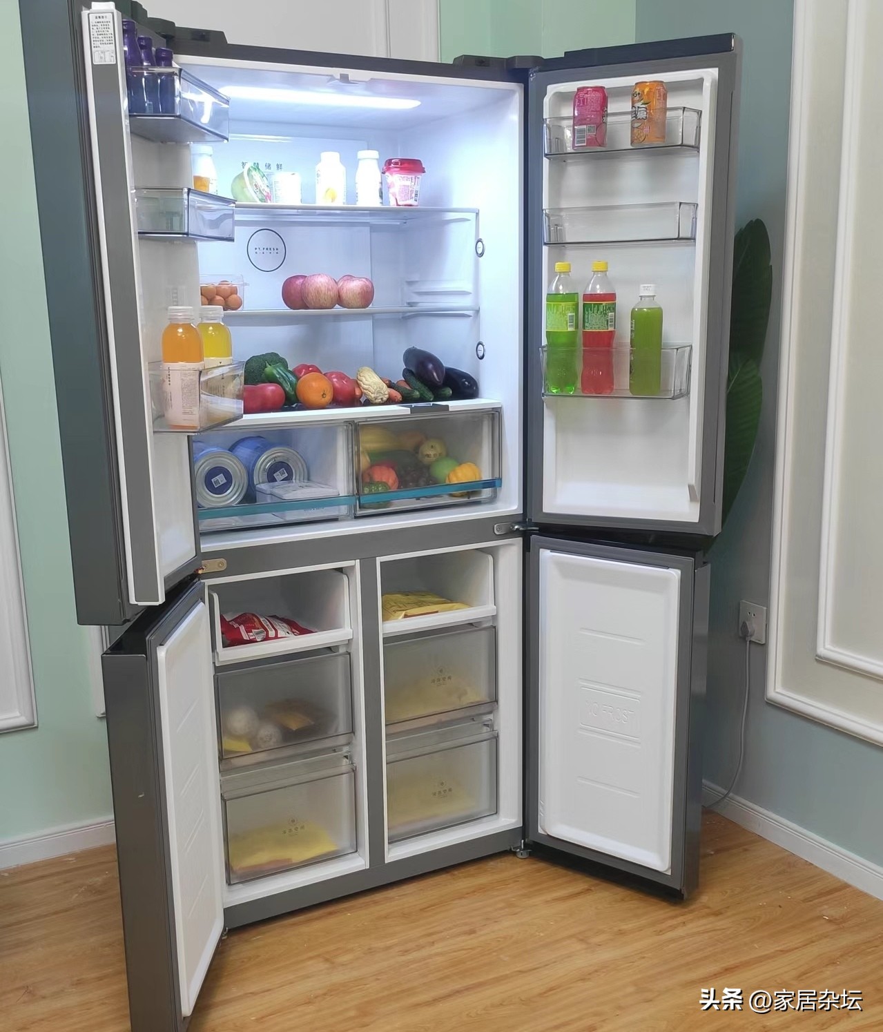 冰箱十字门好还是一字门好,冰箱一字门和对开门有什么区别