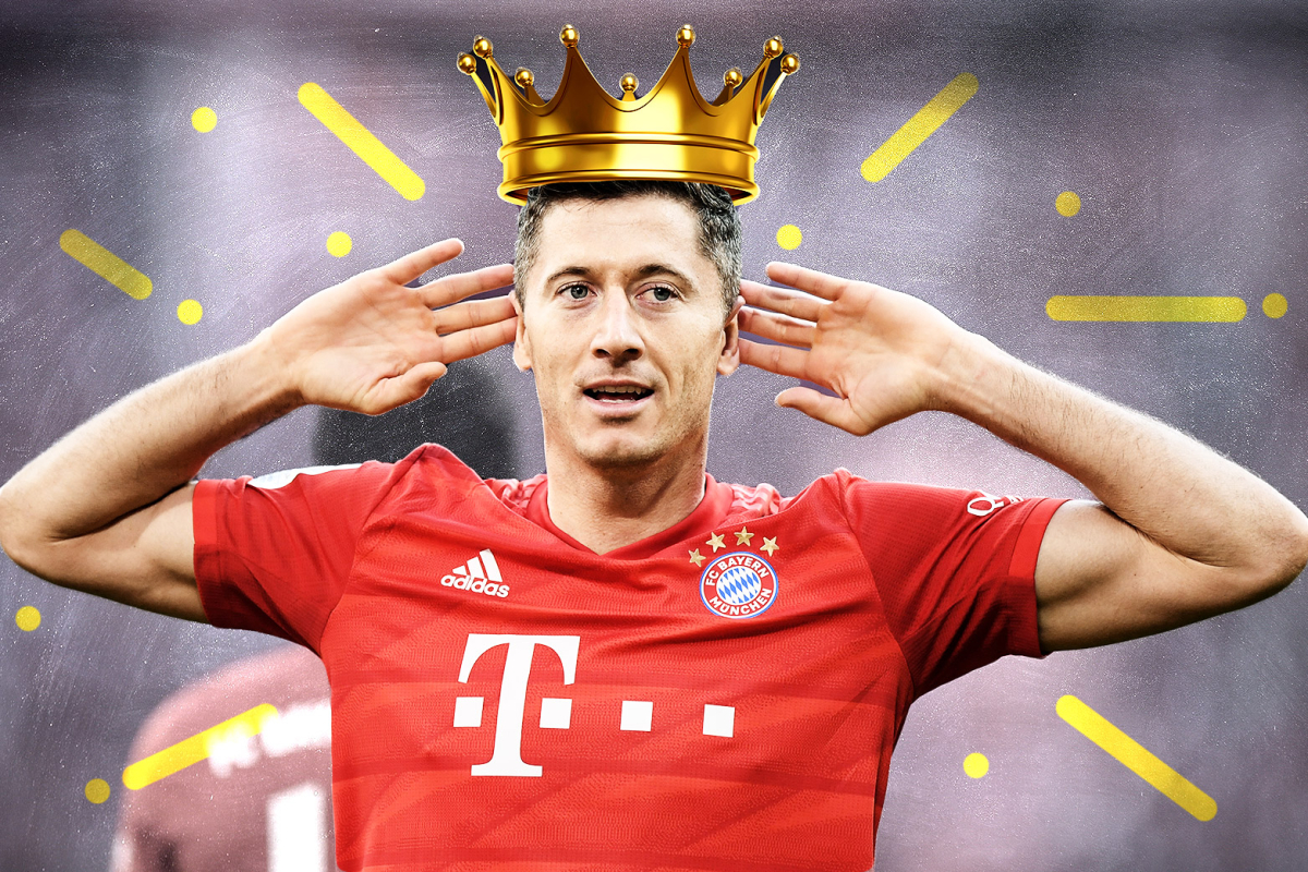 波兰前锋拜仁帽子戏法,神锋成巴西第一人