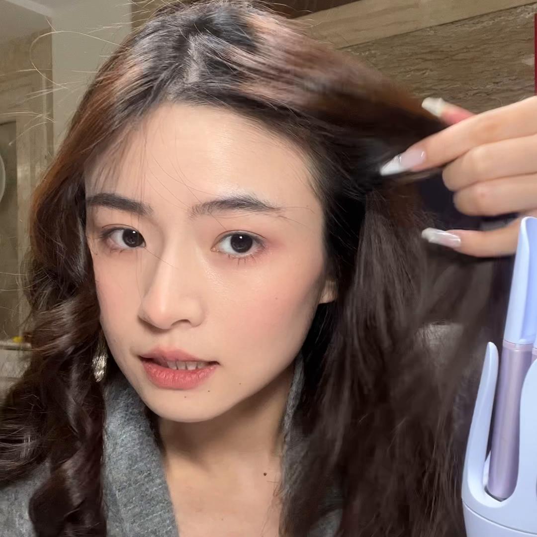 适合脸大法式慵懒卷发,慵懒风卷发适合方形脸吗