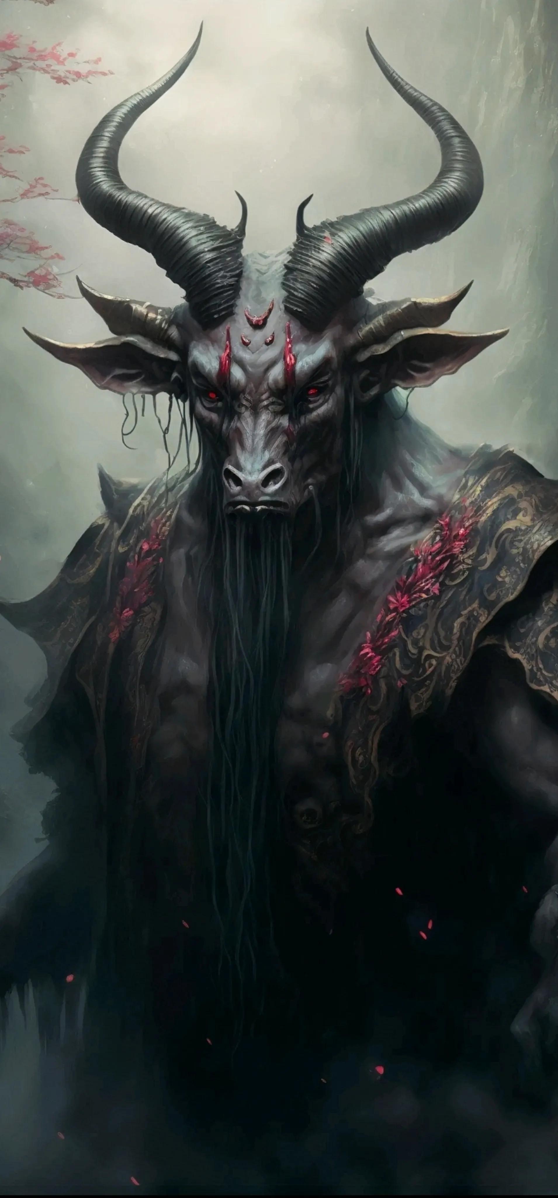 12生肖暗黑系壁纸牛,暗黑十二生肖高清壁纸大图