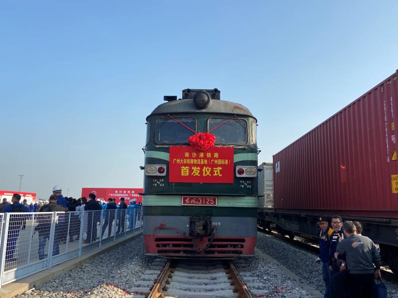 建功大湾区,粤港澳大湾区重点项目南沙港铁路