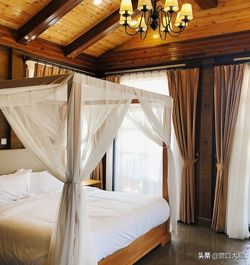 鲅鱼圈海滩木屋,营口海边木屋旅游推荐