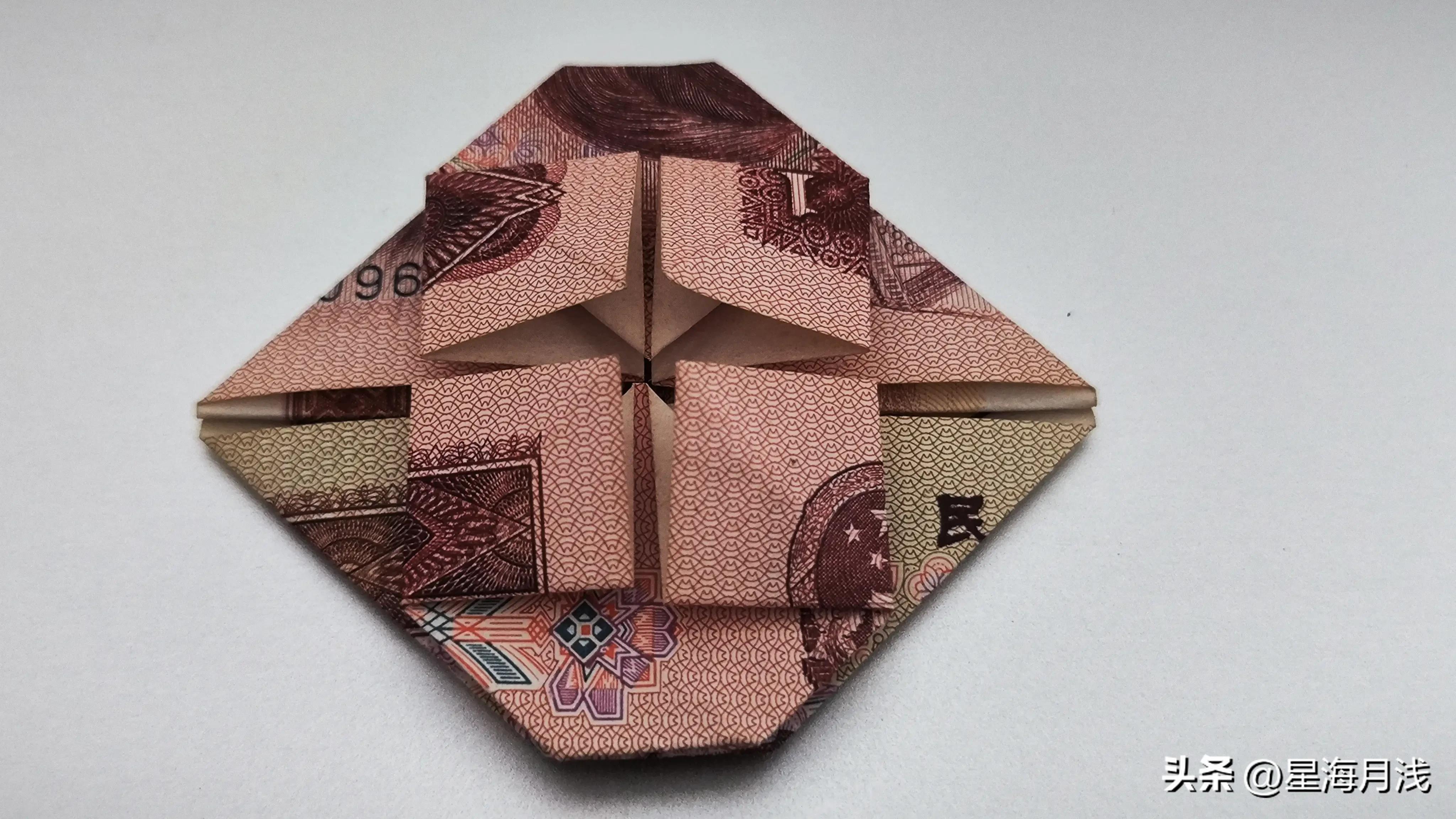 九宫格心形折纸图解,心形折纸的简单步骤