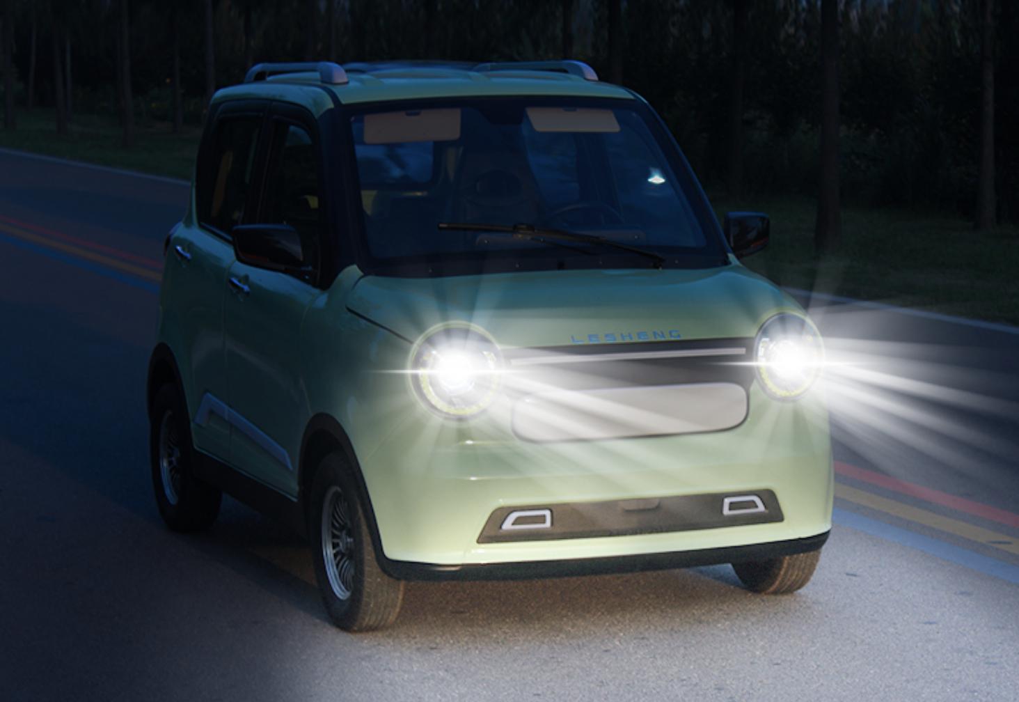 低速新能源四座四轮车,封闭四轮车最新款五座新能源