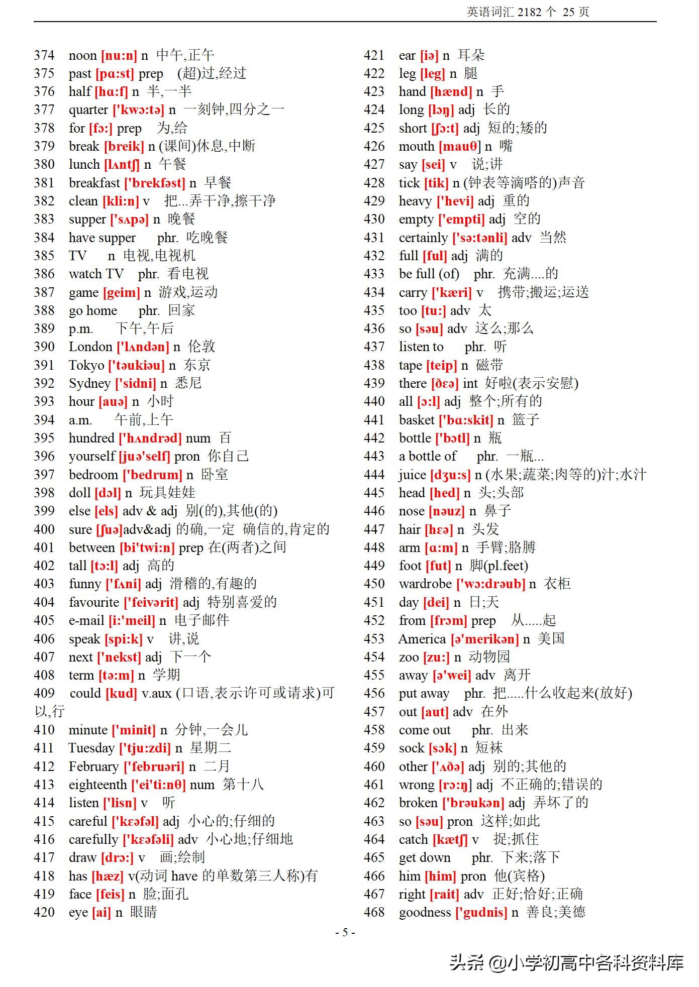 初中英语词汇带音标表,初中英语课标要求的1500个单词