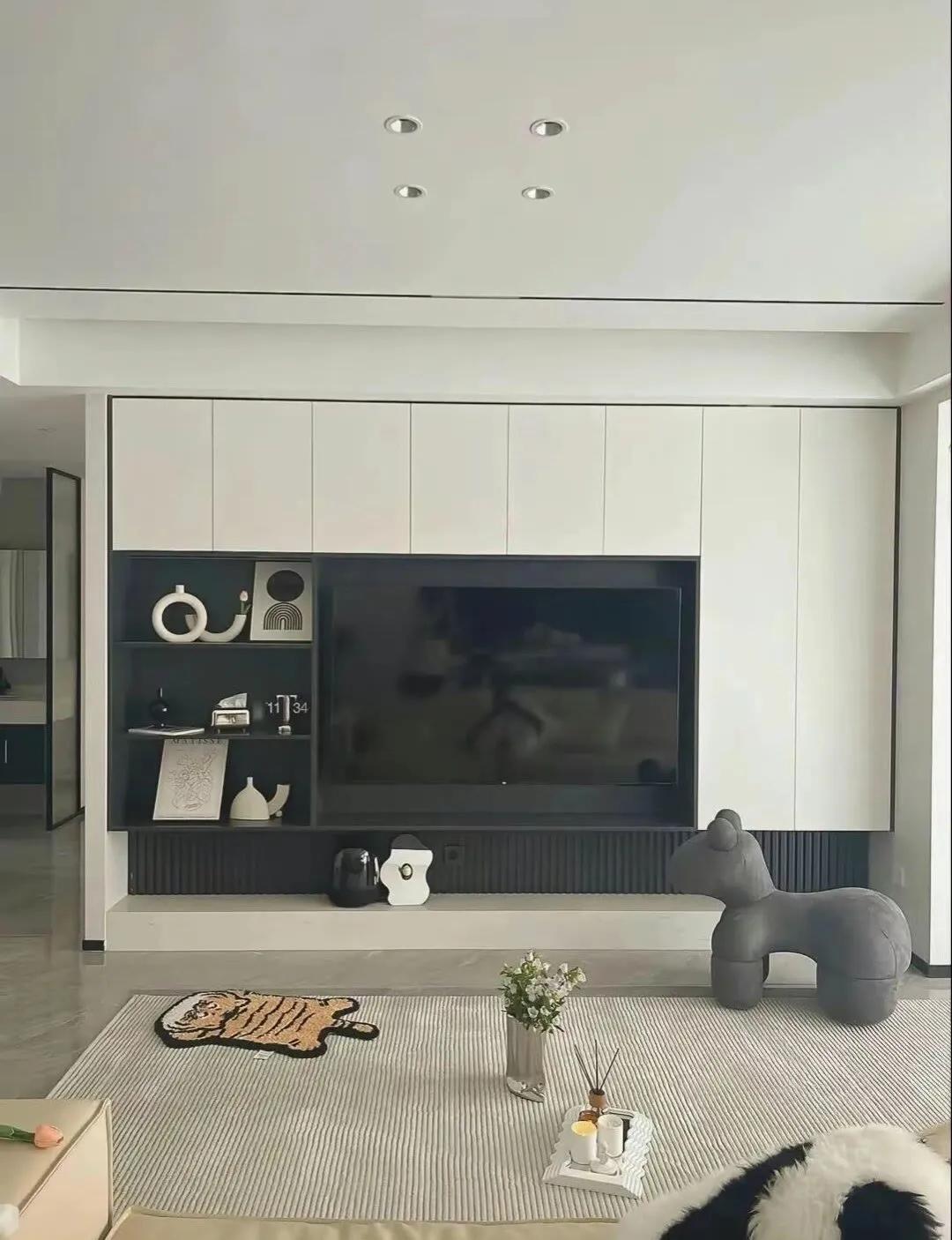 钛金条电视背景墙,电视背景墙20款壁画