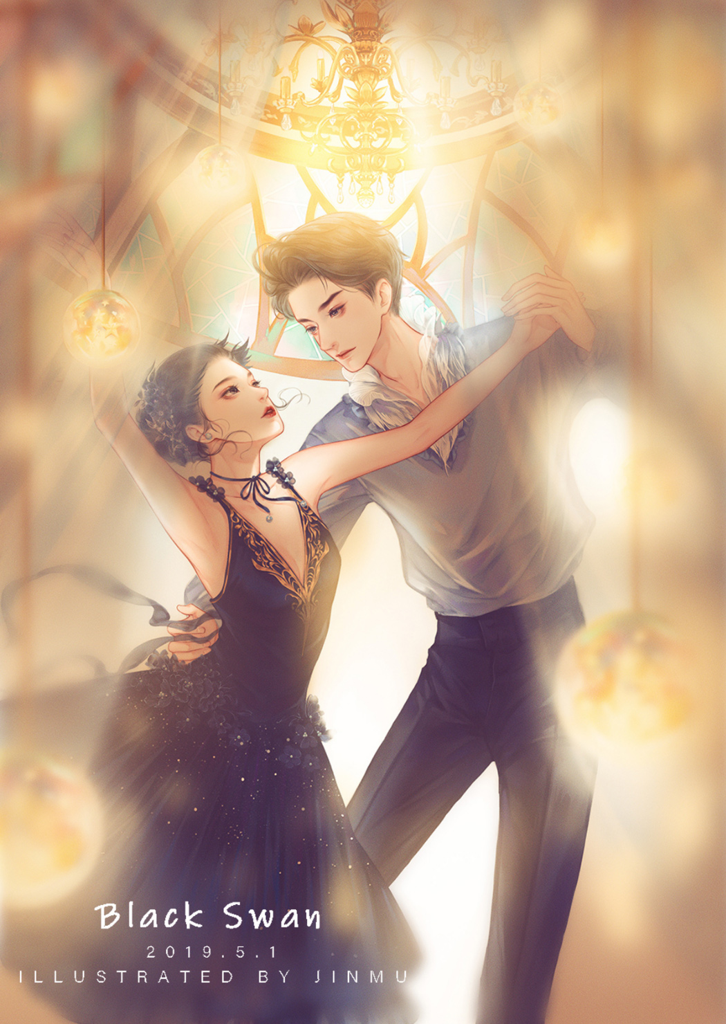 好甜呐,这位插画大大也太会了吧!缺情头的快来收藏啦