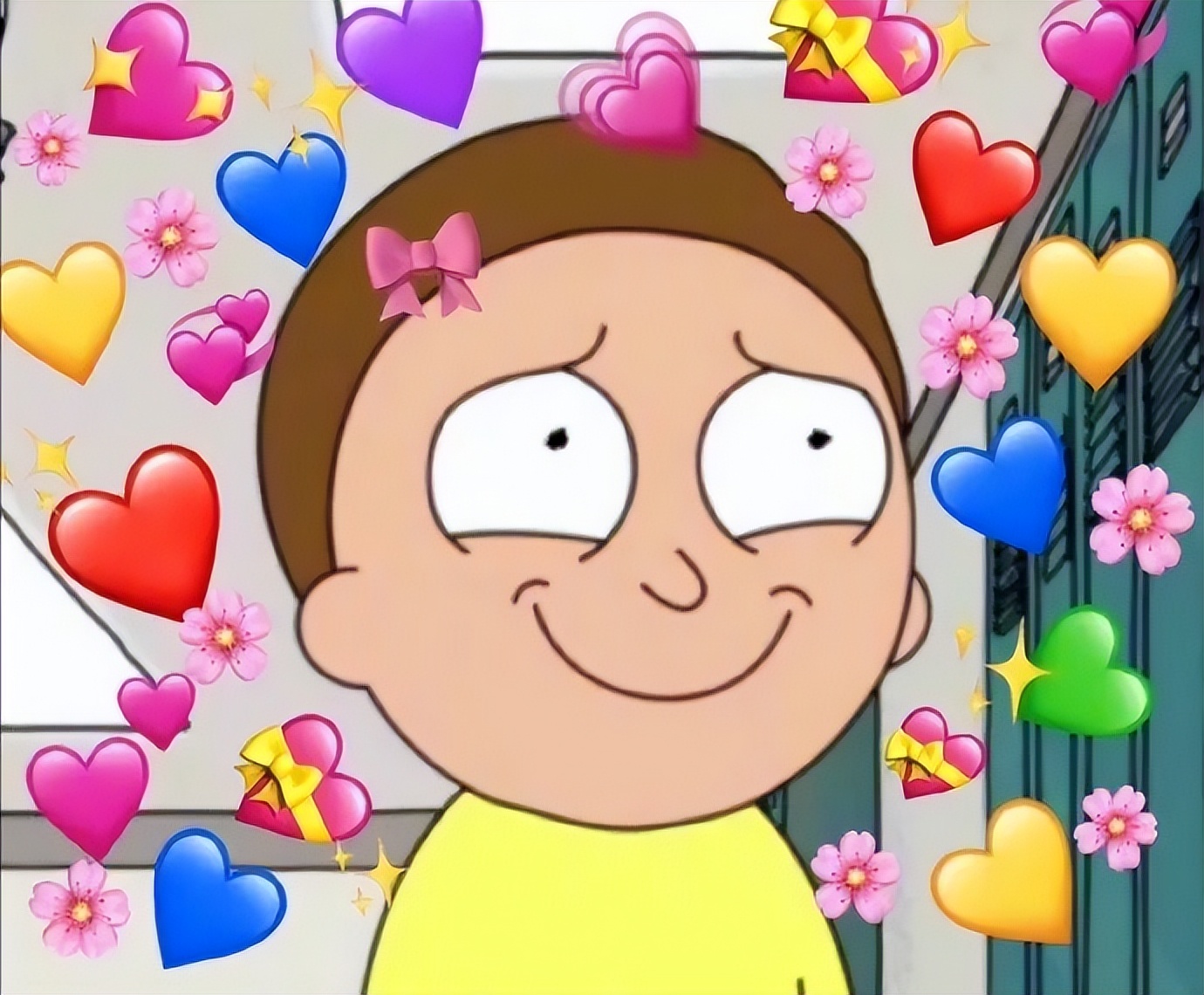 爱心动物表情包,拒绝爱心表情包