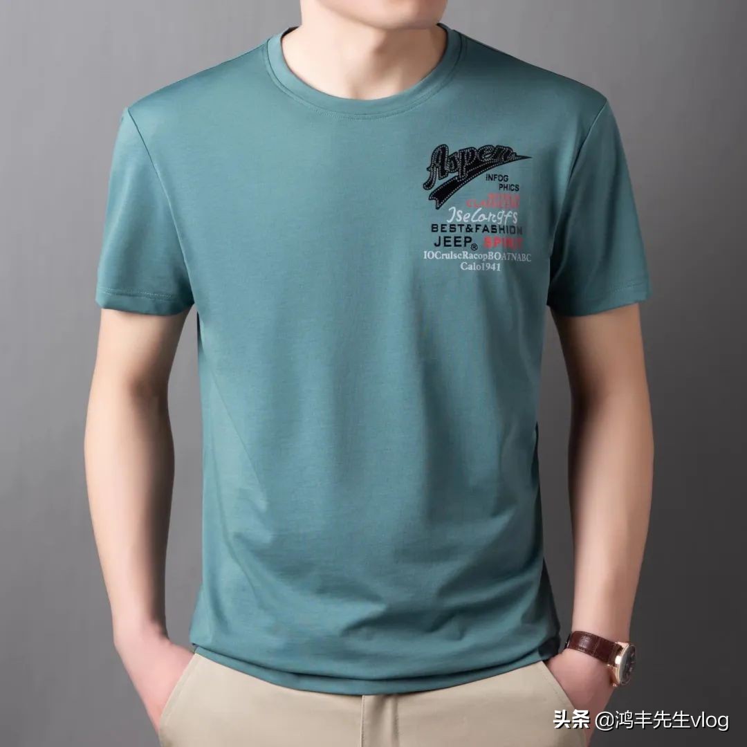 jeep短袖t恤专卖店男装翻领,jeep短袖t恤男纯棉官方正品