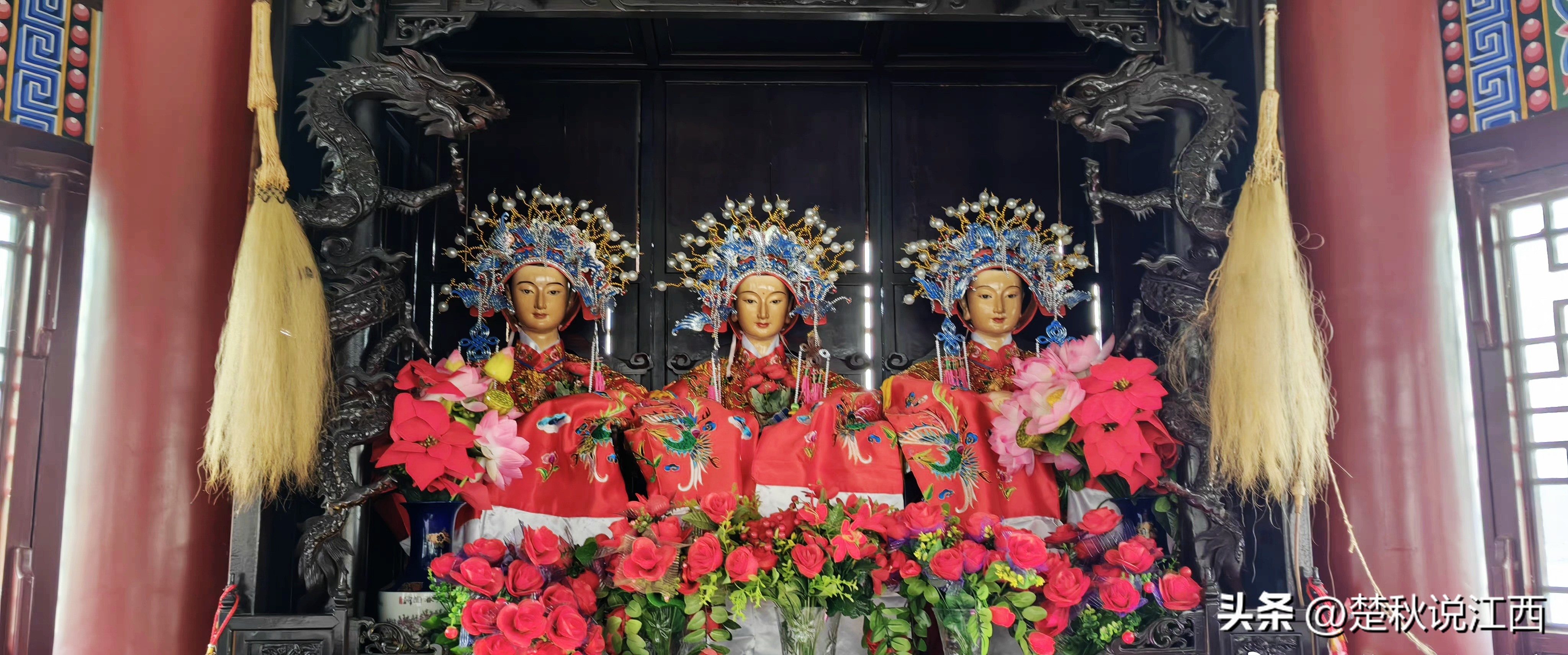 甘棠湖上“娘娘庙”，是为闹市中的一方净土，风光旖旎，四季浪漫