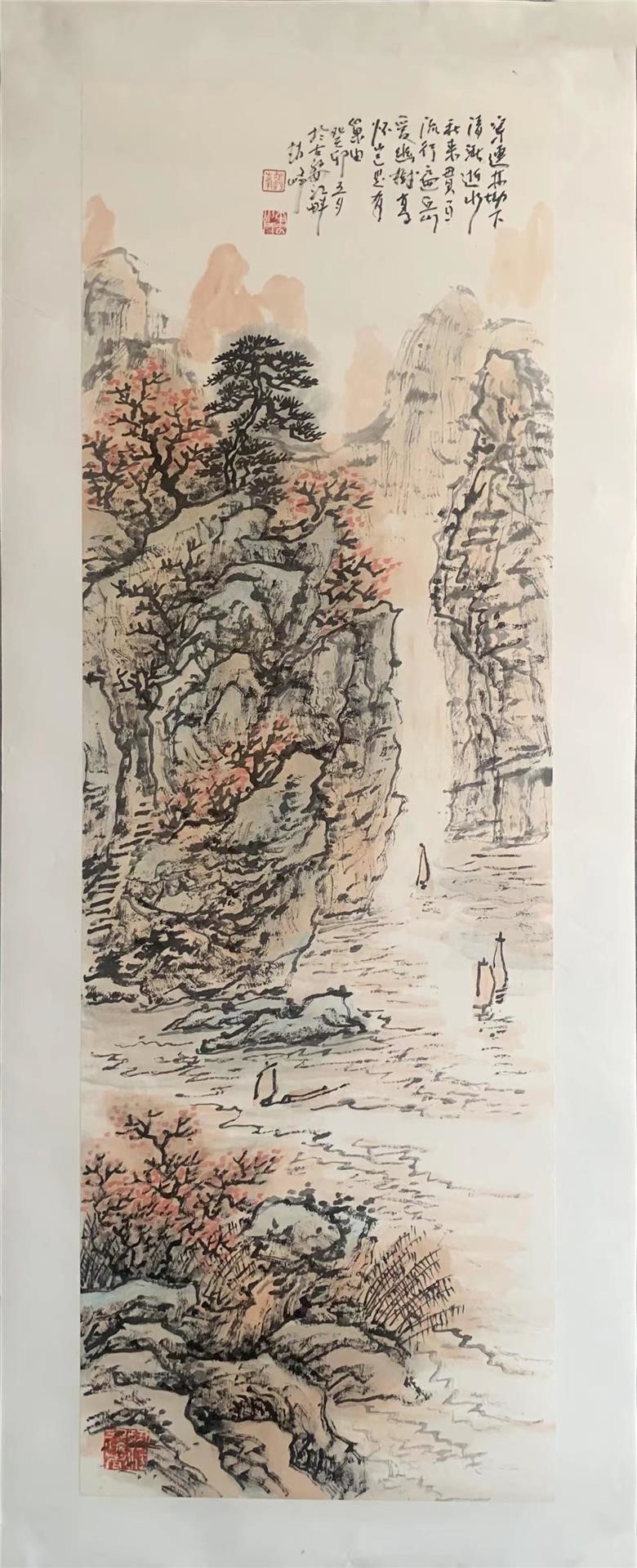 黄宾虹的人物画用笔酣畅,一代宗师黄宾虹山水画