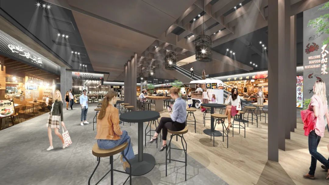 万象食家市集,深圳罗湖万象食家商场商业面积