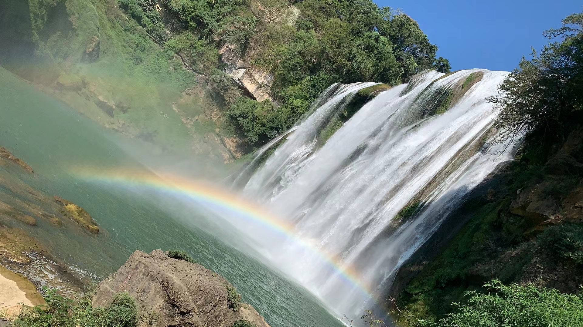 贵州风景荔波小七孔风景区,贵州美景荔波