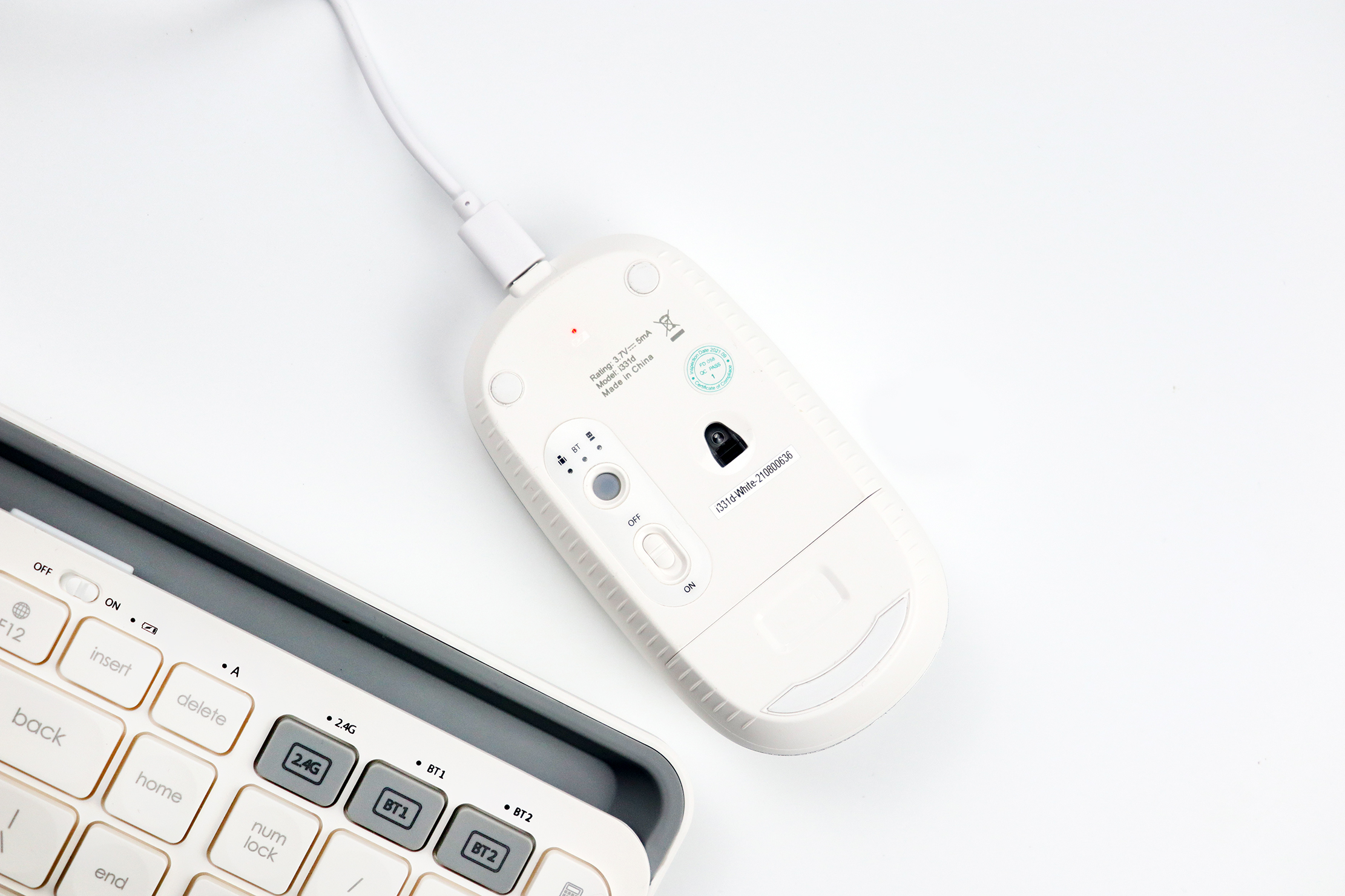 键鼠办公高颜值,富德无线键鼠