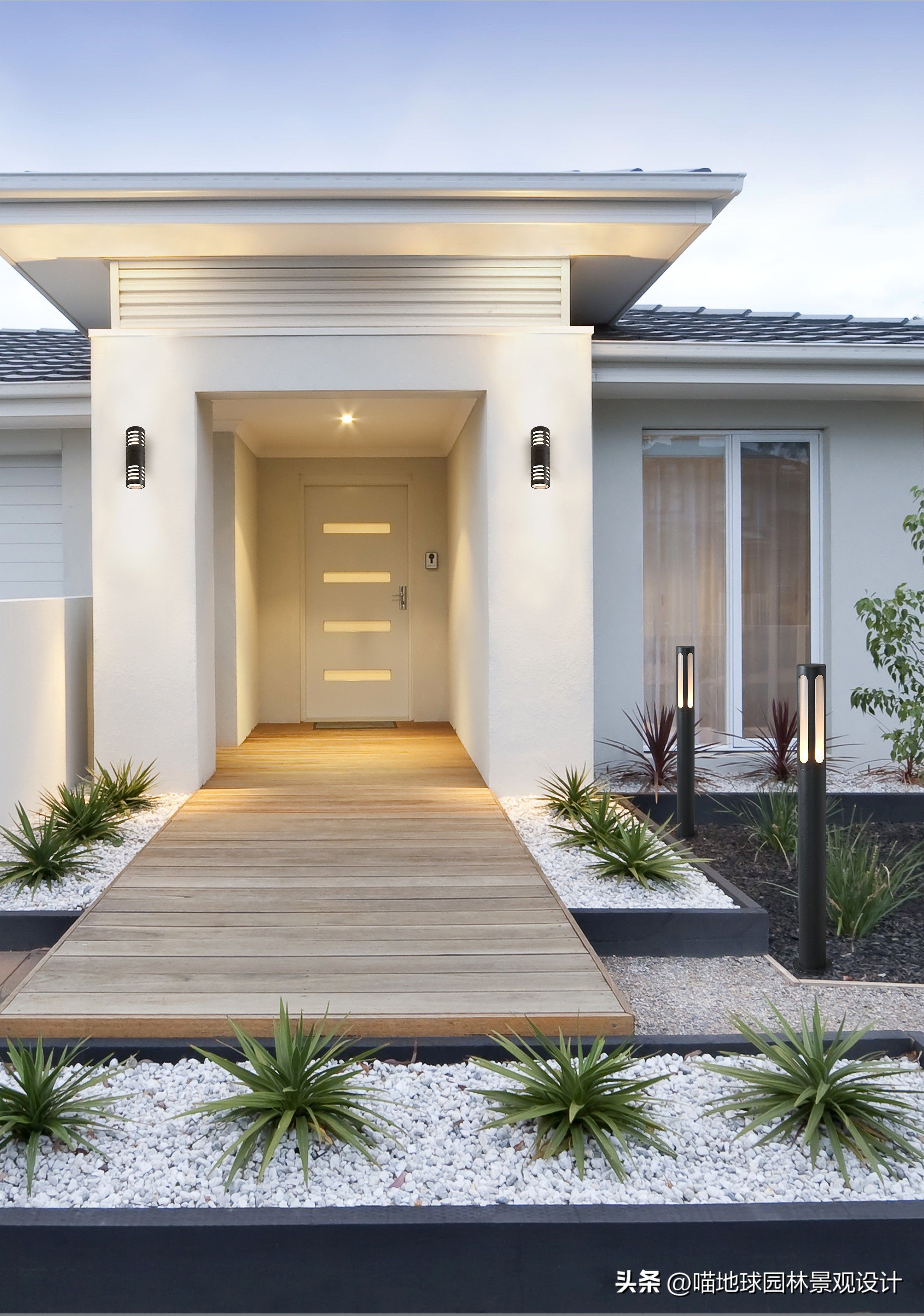 别墅庭院大门入口设计效果图,别墅庭院花园效果图大全集