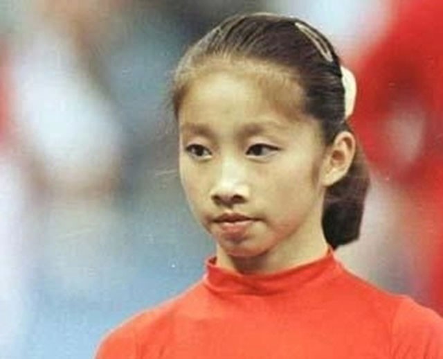 体操名将陆莉现在照片,体操选手陆莉