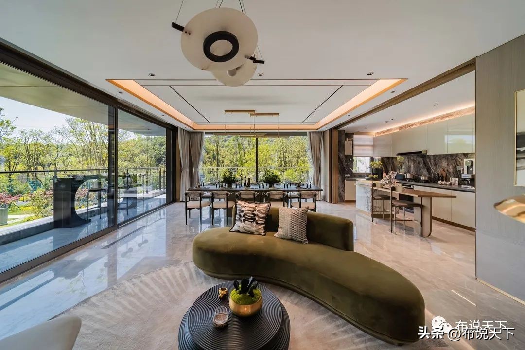 山水墅实景,山水墅127平米新中式完工实景