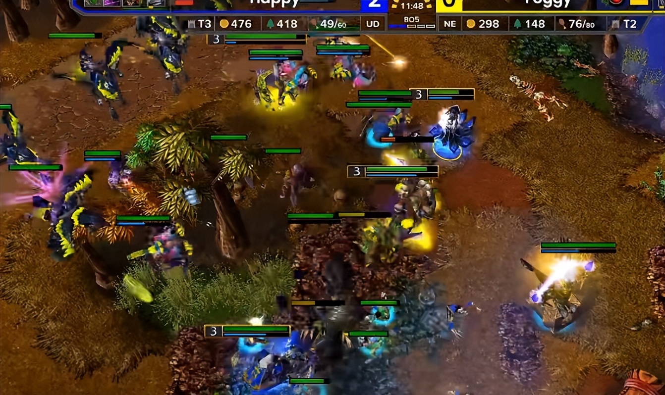 7-0横扫+落后40人口翻盘，Happy彻底“不做人”了