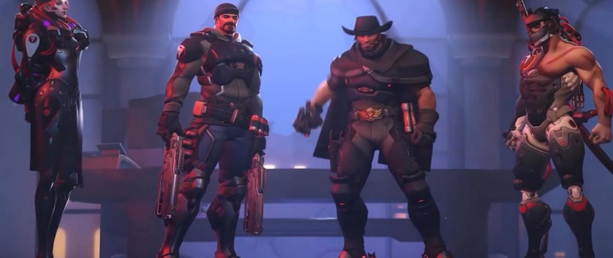 守望先锋黑百合单挑刀战,亚服黑百合练枪代码守望先锋