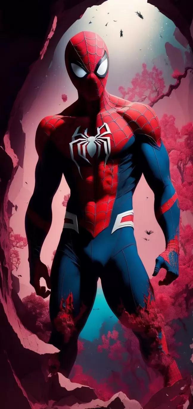 ai绘画日记,二次元动漫美图壁纸蜘蛛侠