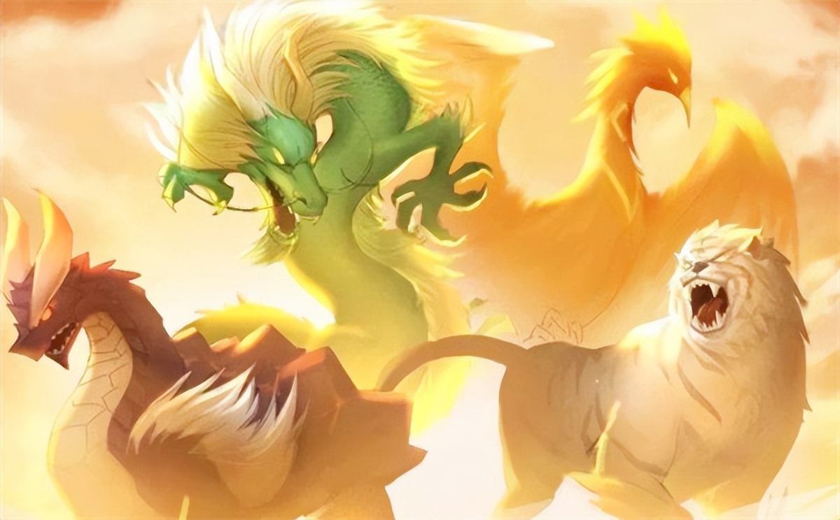 青龙白虎朱雀玄武上古四大神兽,上古最强的三大神兽是谁