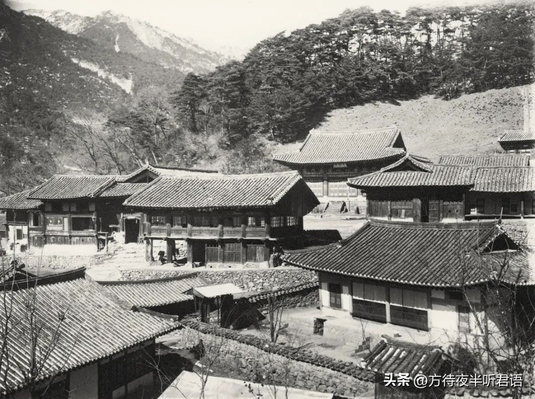 韩国古建筑视频,韩国仿古建筑图库