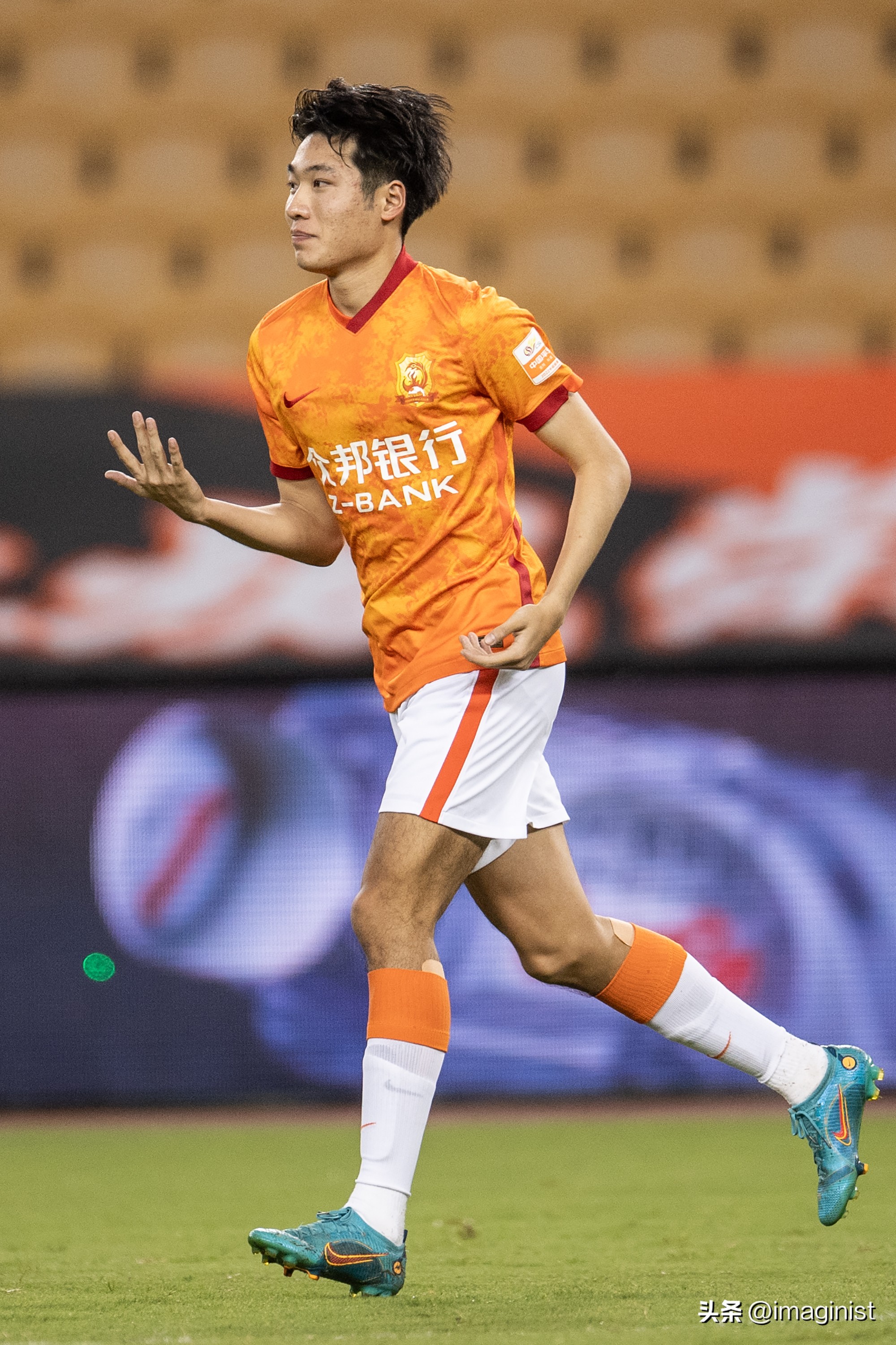 张华峻进球,张华峻试训