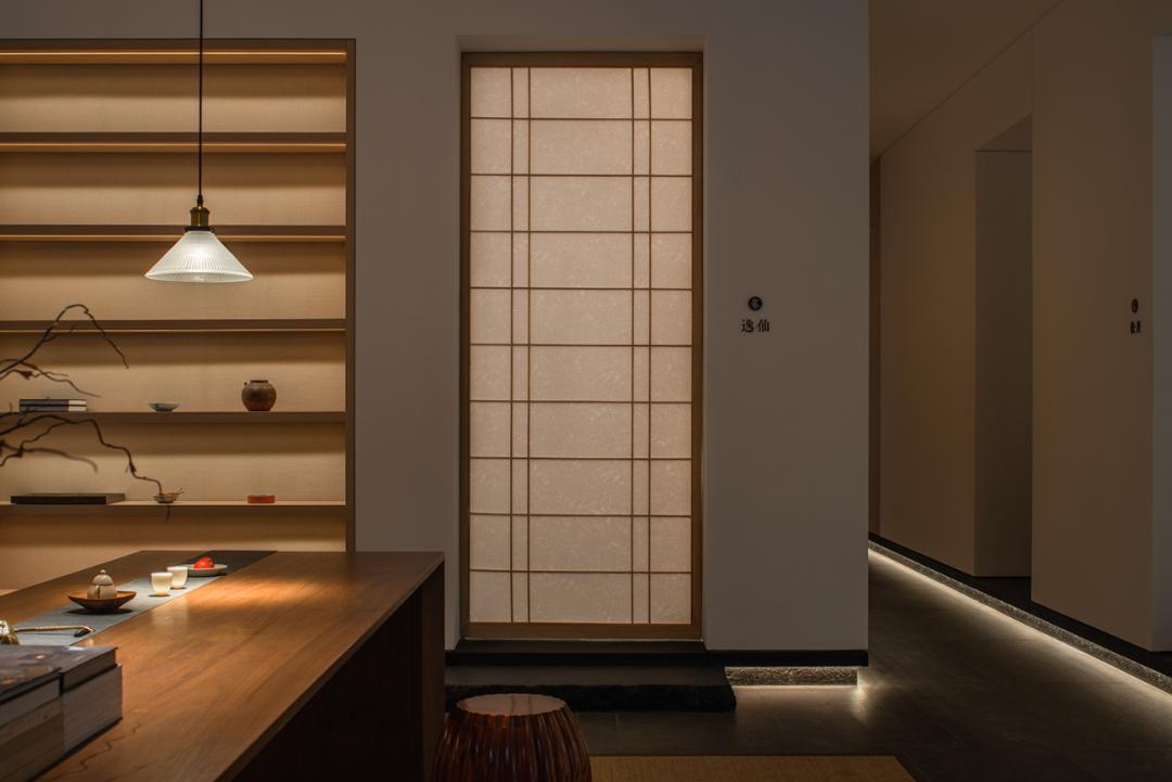 禅意美学与简约茶室,中式生活美学茶室