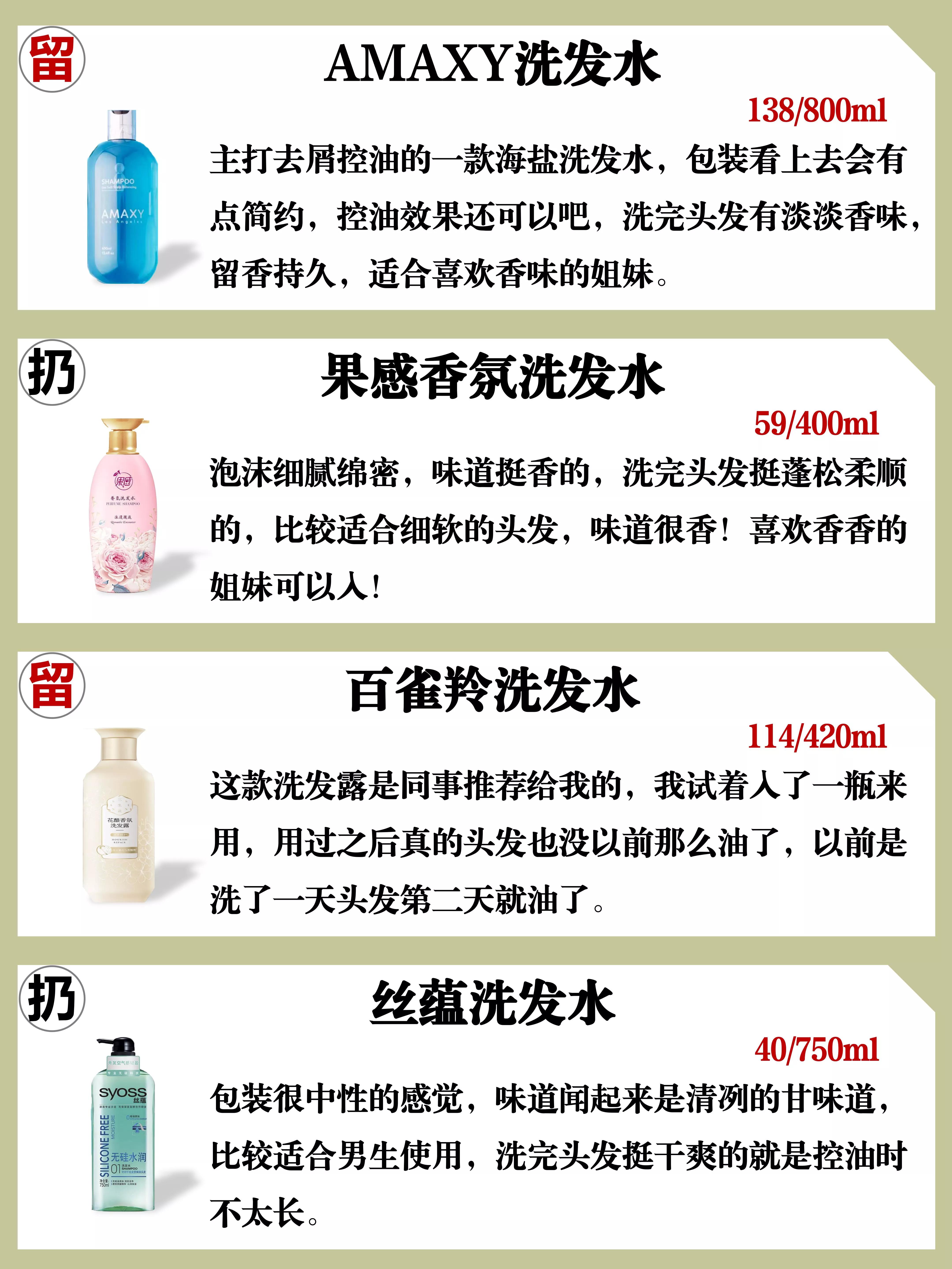 央视评价良心洗发水平价好用,洗发水推荐一览表