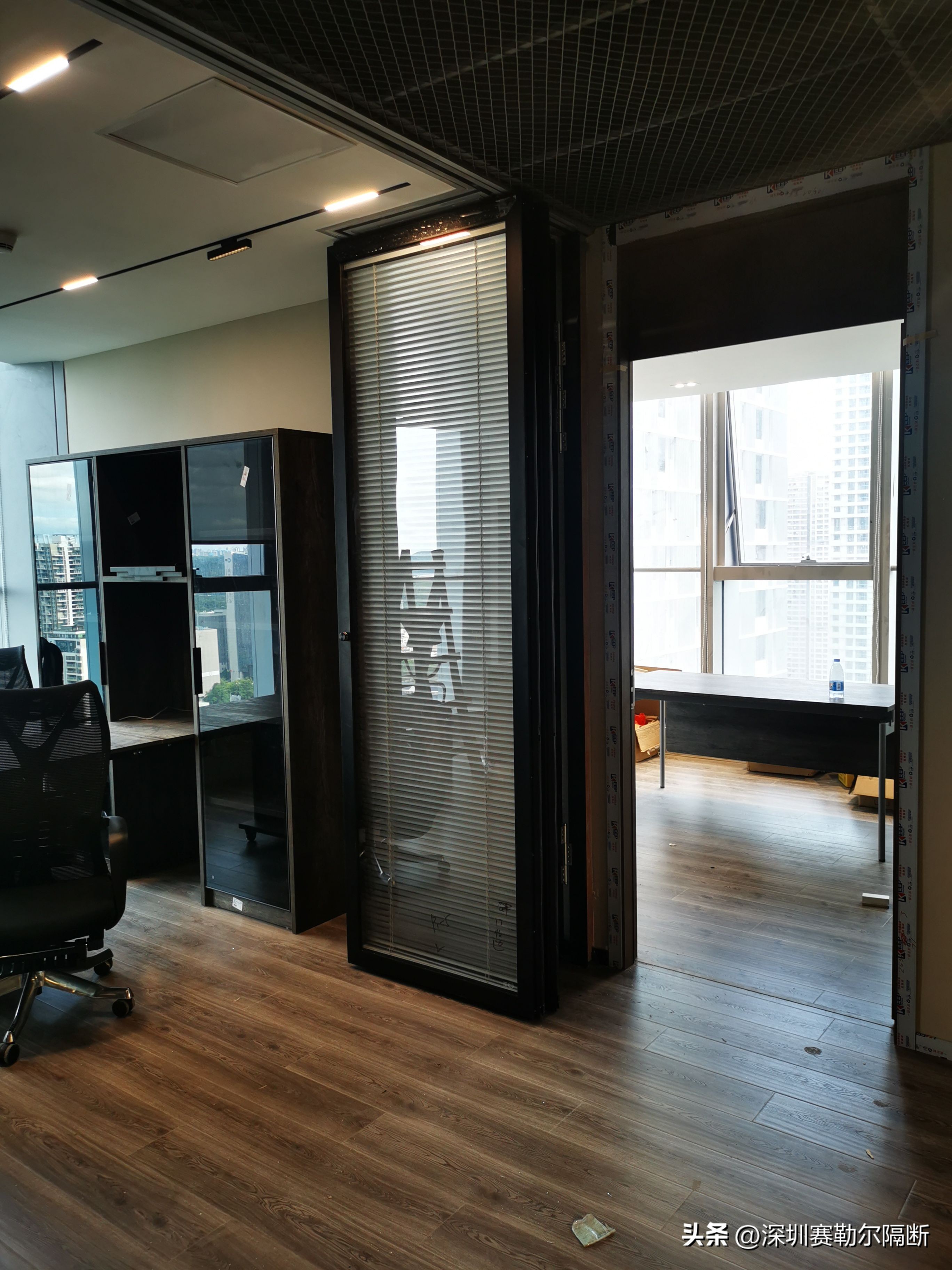 中空百叶玻璃隔断制作教程,双玻百叶玻璃隔断安装教程