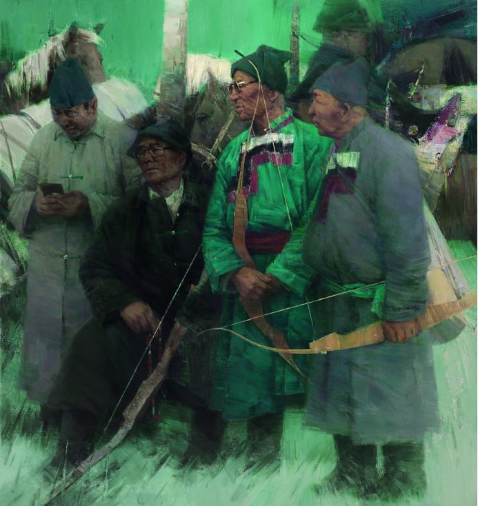 中央民族大学夏展油画作品,油画作品欣赏山东艺术学院