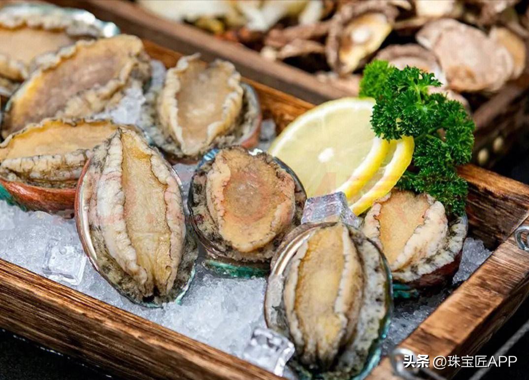 烧烤鲍鱼成品,鲍鱼里面也有珍珠