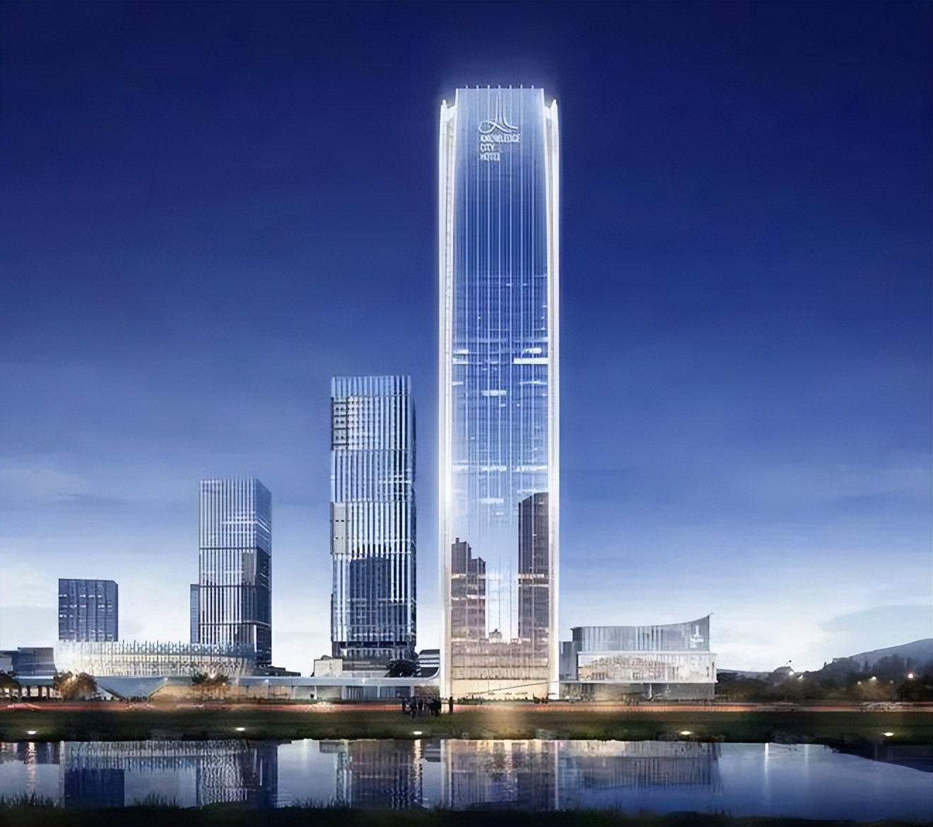 广州黄埔在建300米以上的高楼,广州黄埔488米地标还要建设吗