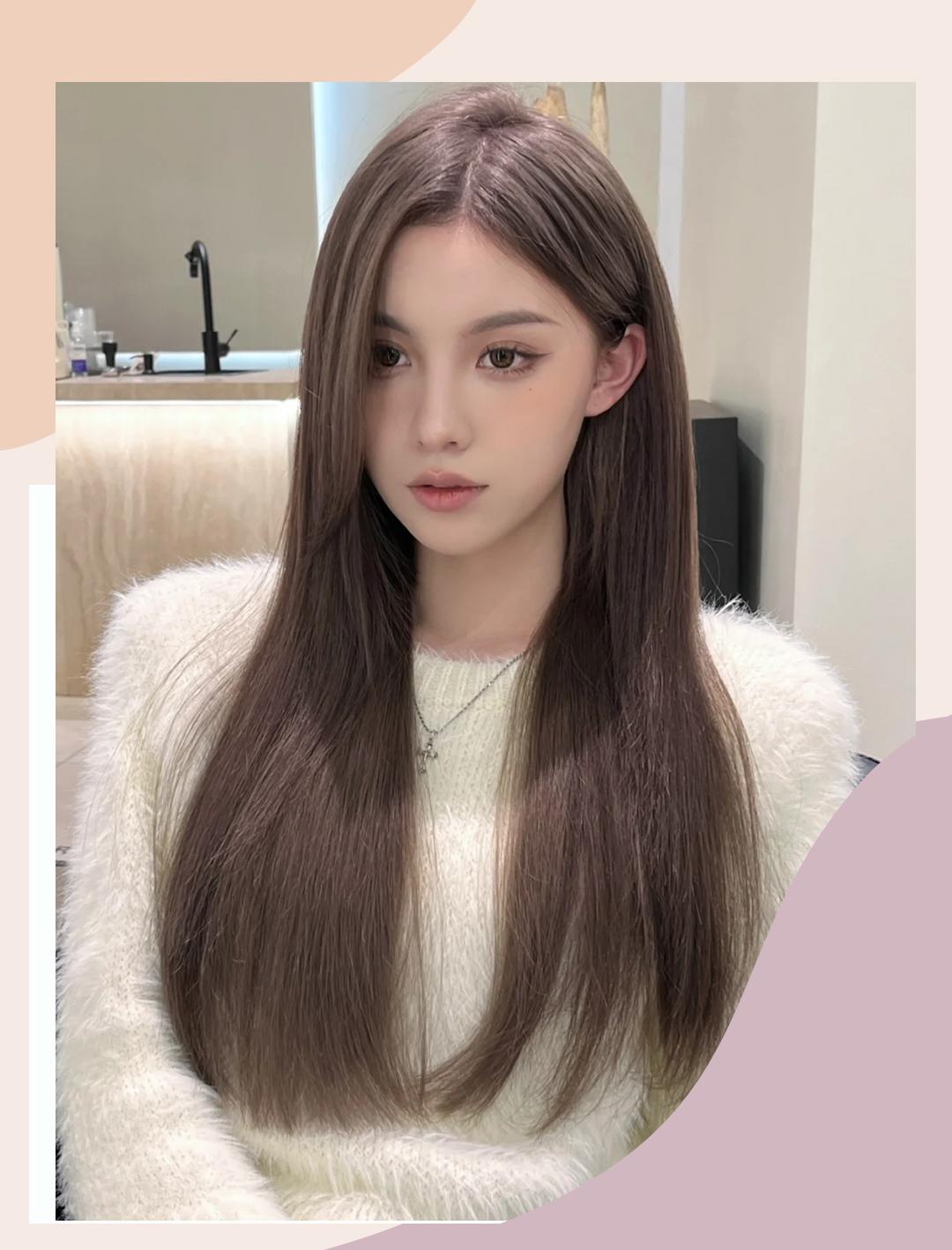 2021流行显白发型发色免漂推荐,发色黑茶色2022年最火发色显白