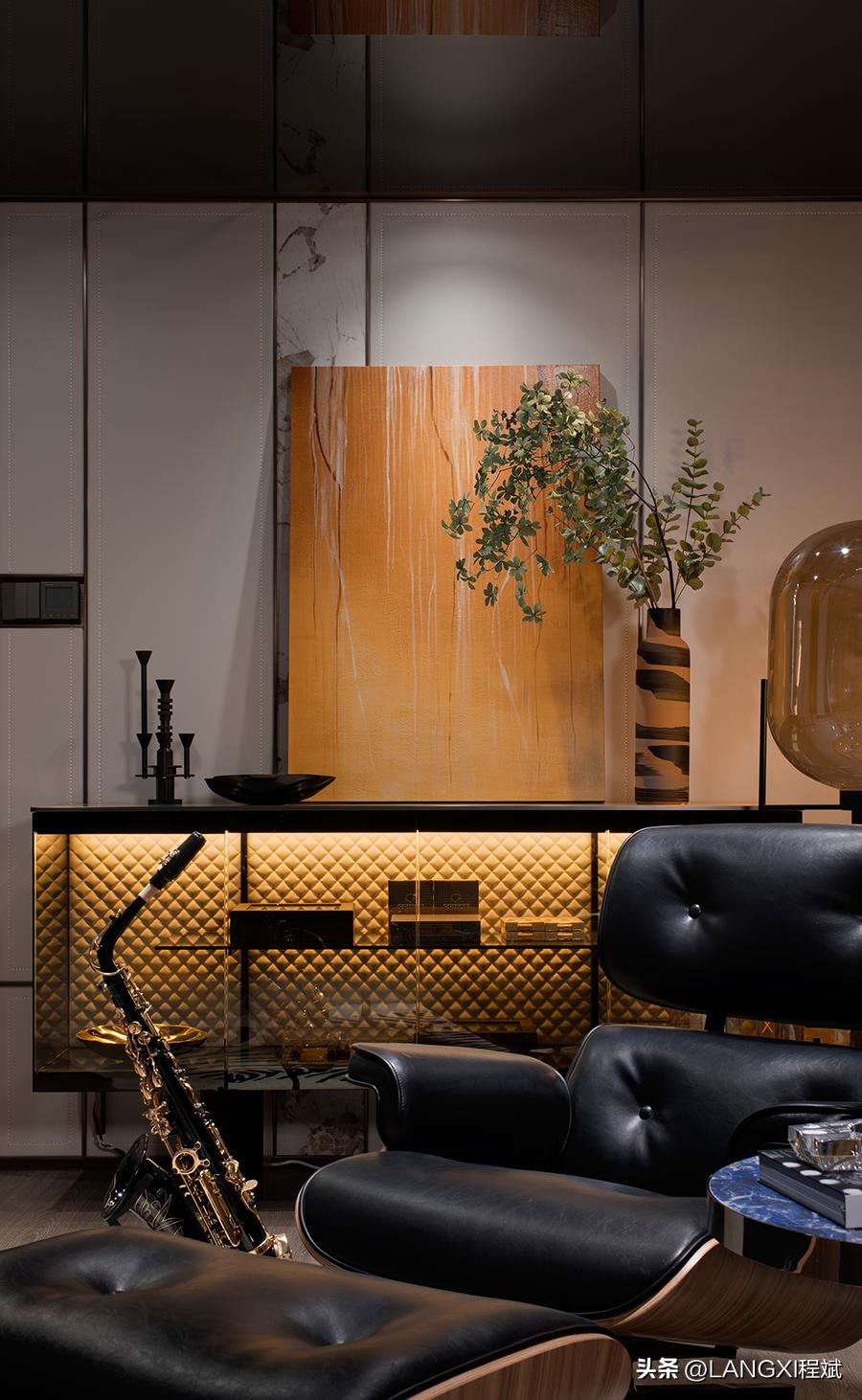 350平轻奢样板房,350平大平层样板间