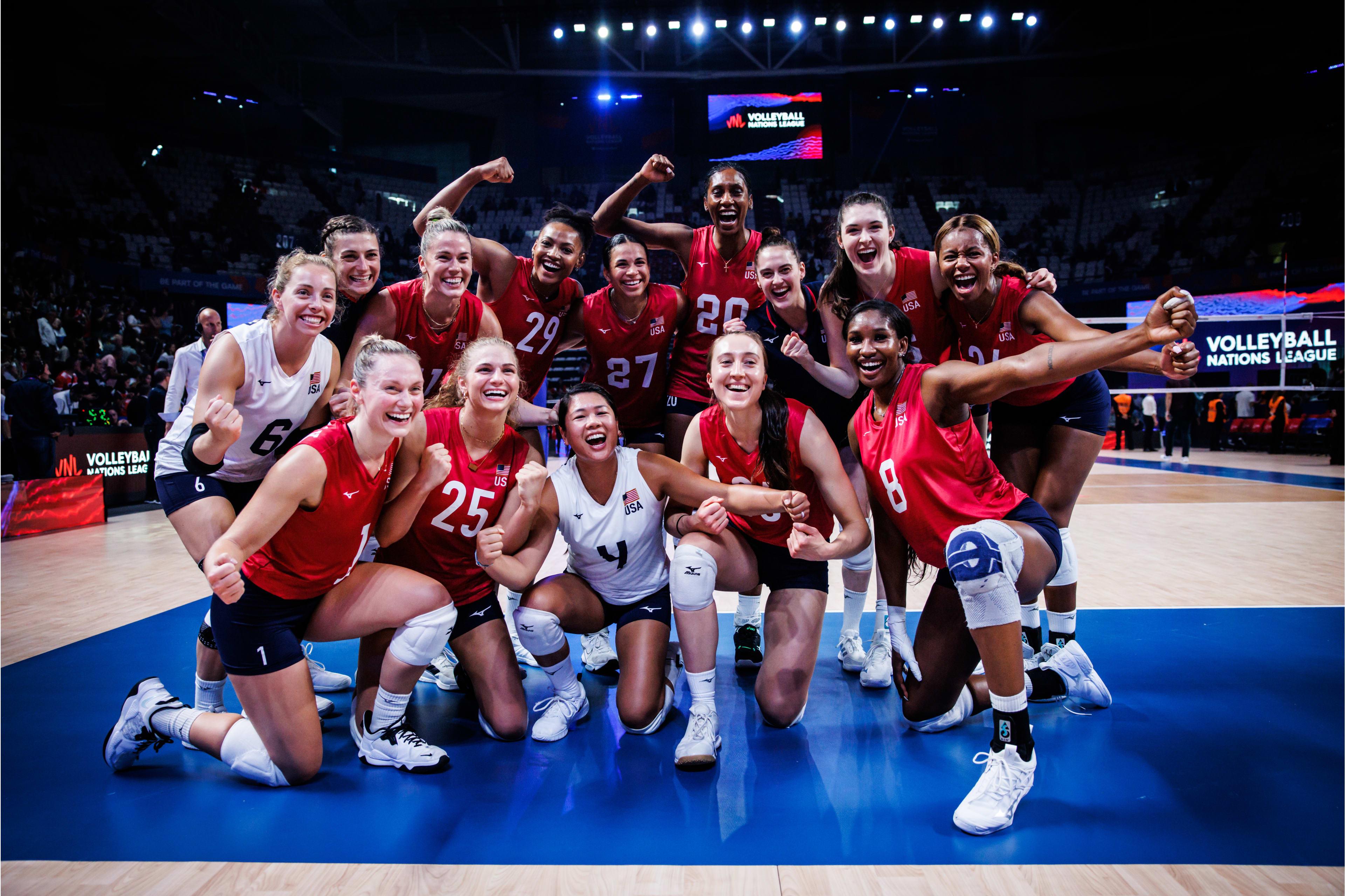 女排世联赛美国1-3波兰,女排世联赛赛程美国vs巴西结果