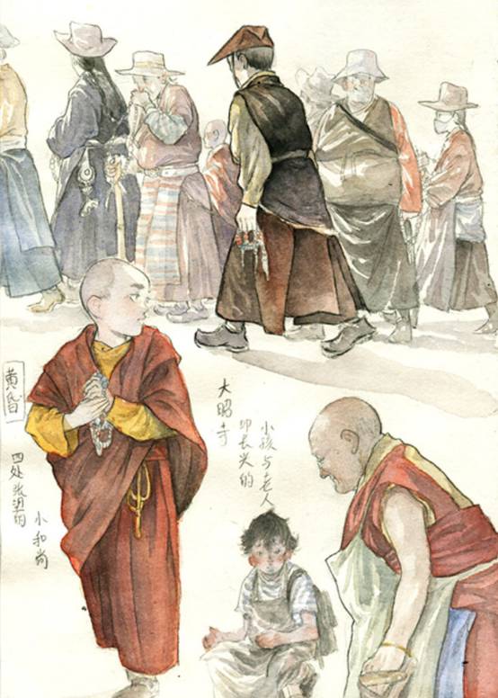 周星驰创意插画,周星驰经典作品插画