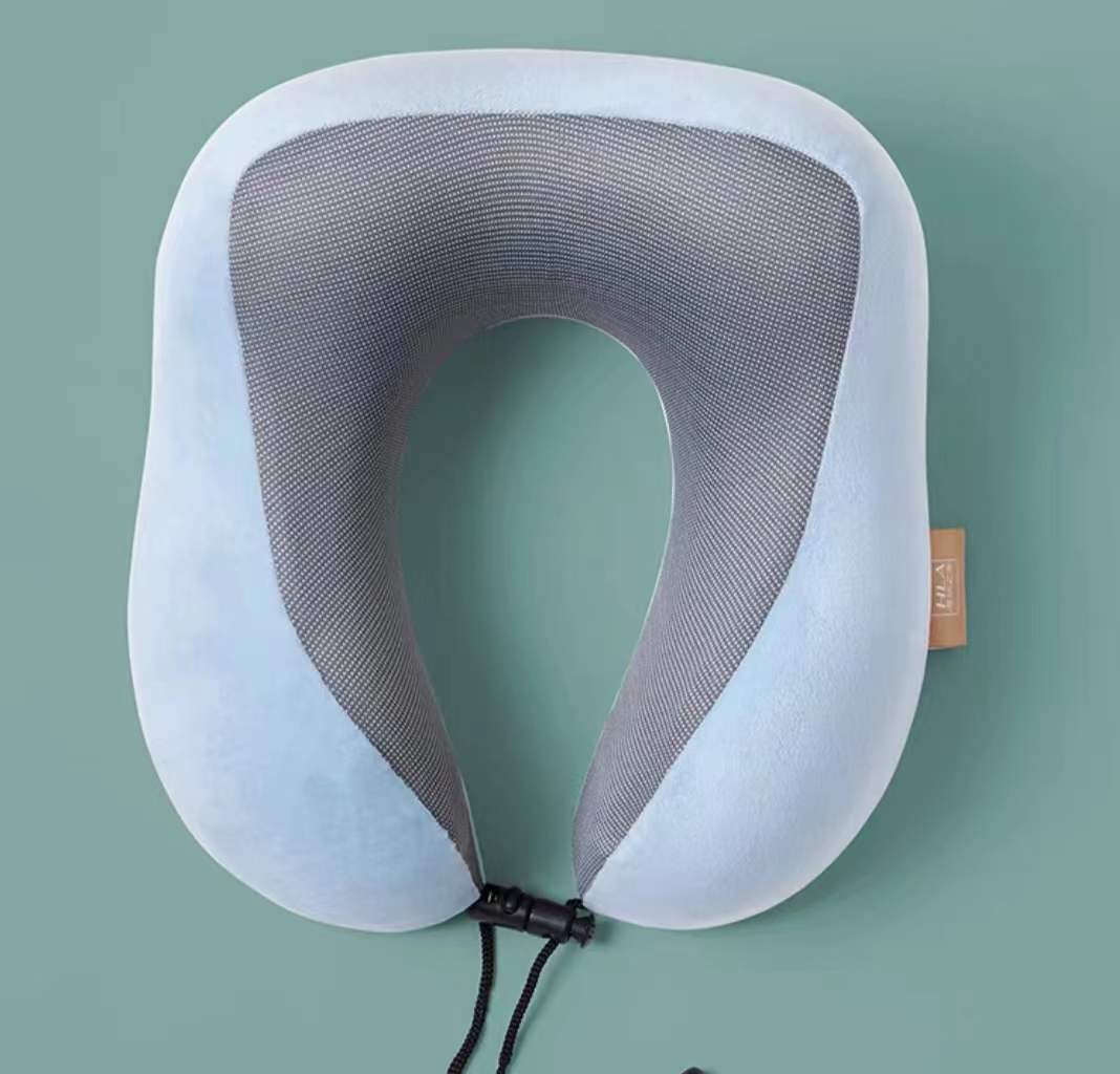 颈枕推荐评测短脖子,蓝色颈椎枕测评