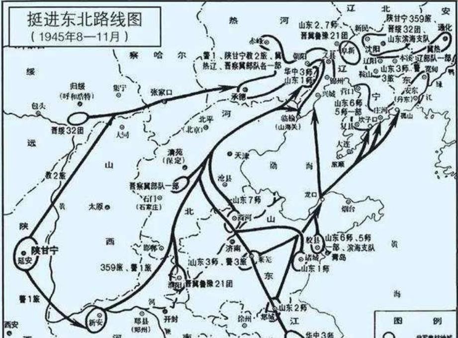 从山海关出长城向东北挺进,热河到山海关有多远