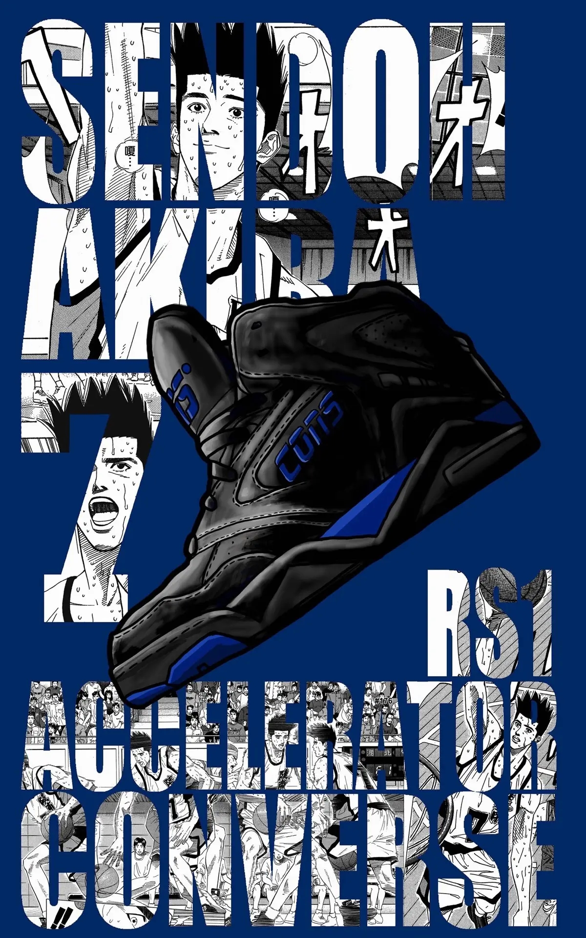 灌篮高手里队员们穿什么鞋,灌篮高手穿的什么球鞋