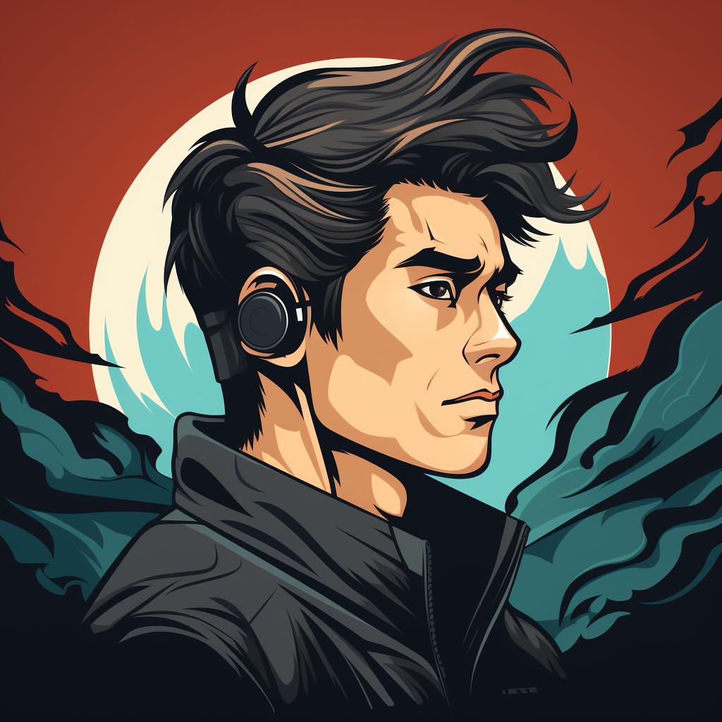 男生发怒的头像,愤怒生气的男生头像