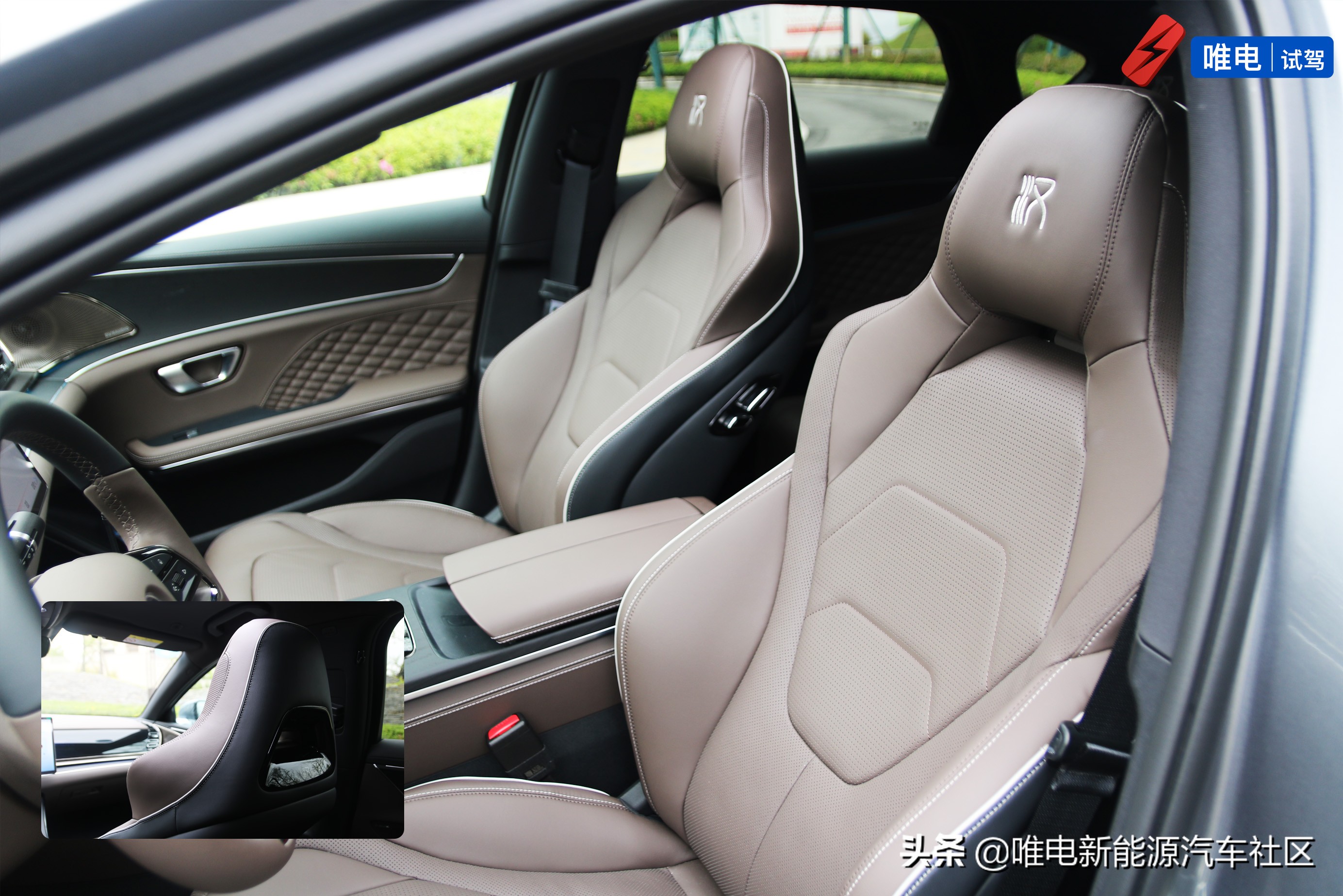 比亚迪汉ev长续航豪华型试驾,性价比之王试驾比亚迪汉Ev创世版